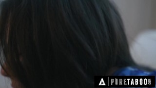 PURE TABOO Pregnant Casey Calvert’s Gangbang Dream Halted By Husband’s Cheating With Leana Lovings
